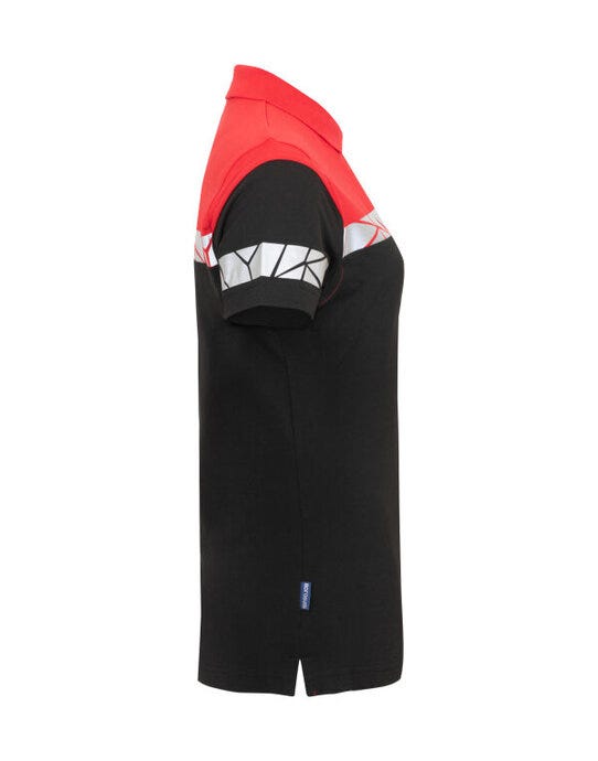 Pro-Job ProJob Progression 7006 Ladies Pique - Black/Red