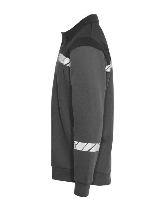 Pro-Job ProJob Progression 7100 LS Polo Sweat - Grey/Black
