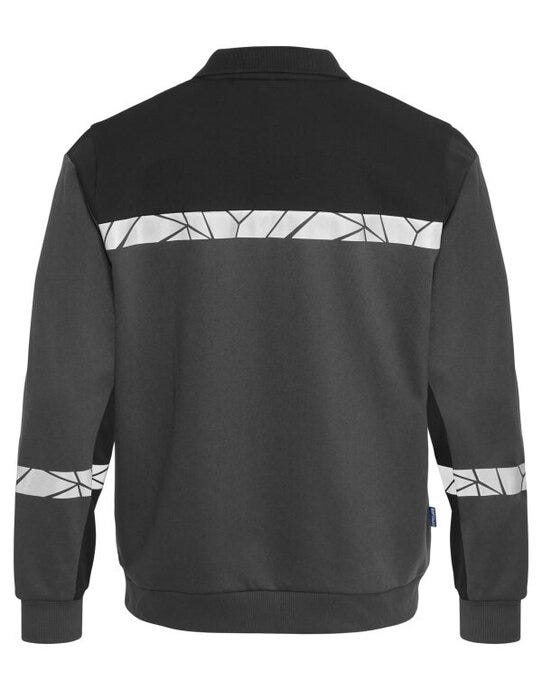 Pro-Job ProJob Progression 7100 LS Polo Sweat - Grey/Black