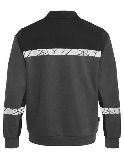 Pro-Job ProJob Progression 7100 LS Polo Sweat - Grey/Black