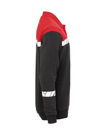 Pro-Job ProJob Progression 7100 LS Polo Sweat - Black/Red