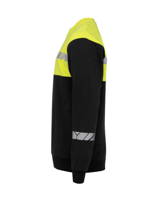 Pro-Job ProJob Progression 7101 Sweatshirt - Black/Yellow