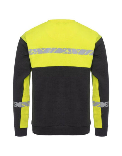 Pro-Job ProJob Progression 7101 Sweatshirt - Black/Yellow