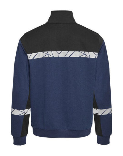 Pro-Job ProJob Progression 7102 Half Zip Sweat - Navy/Black