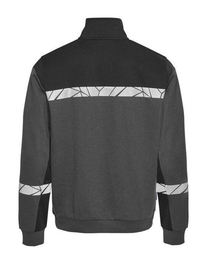 Pro-Job ProJob Progression 7102 Half Zip Sweat - Grey/Black