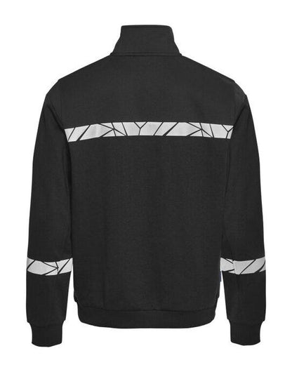 Pro-Job ProJob Progression 7102 Half Zip Sweat - Black/Black