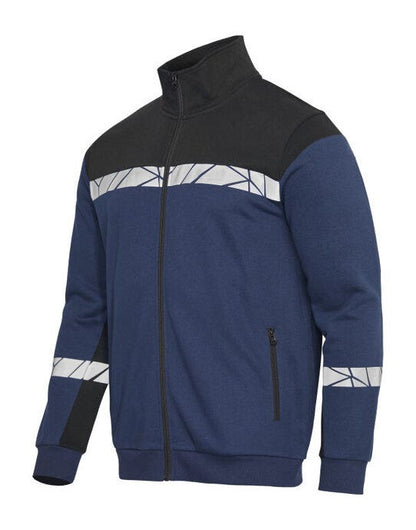 Pro-Job ProJob Progression 7103 Full Zip Sweat - Navy/Black