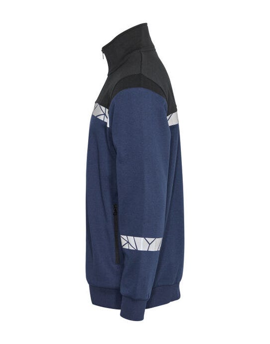 Pro-Job ProJob Progression 7103 Full Zip Sweat - Navy/Black