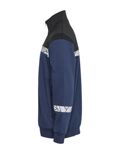 Pro-Job ProJob Progression 7103 Full Zip Sweat - Navy/Black