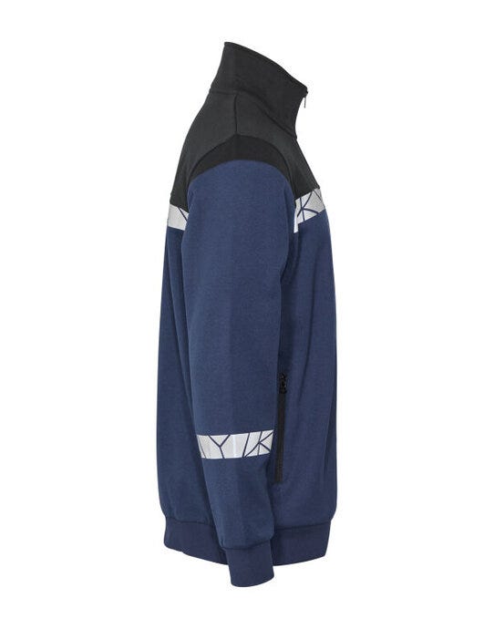 Pro-Job ProJob Progression 7103 Full Zip Sweat - Navy/Black