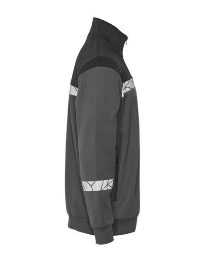 Pro-Job ProJob Progression 7103 Full Zip Sweat - Grey/Black