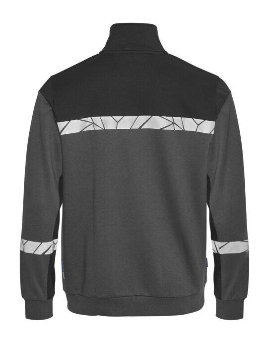 Pro-Job ProJob Progression 7103 Full Zip Sweat - Grey/Black