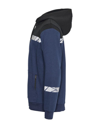 Pro-Job ProJob Progression 7104 Half Zip Hoodie - Navy/Black