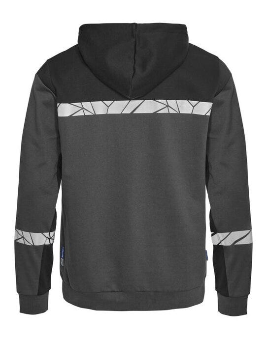 Pro-Job ProJob Progression 7104 Half Zip Hoodie - Grey/Black
