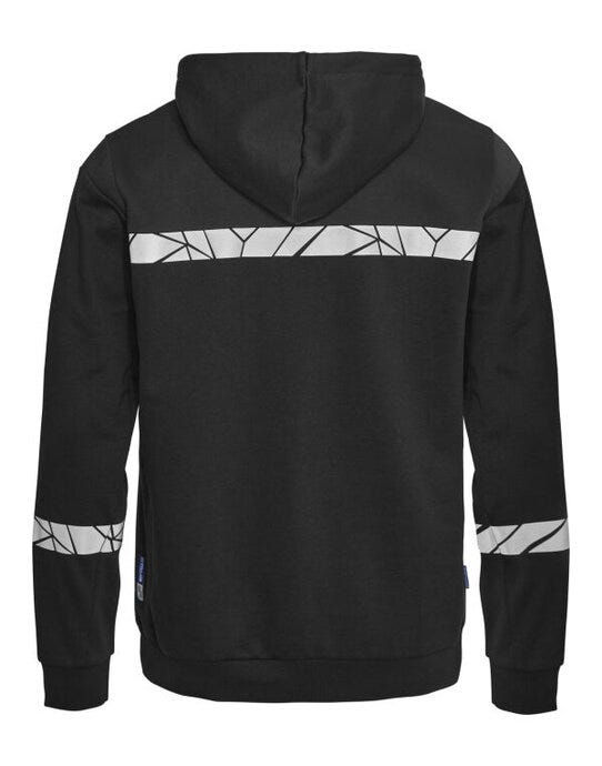 Pro-Job ProJob Progression 7104 Half Zip Hoodie - Black/Black