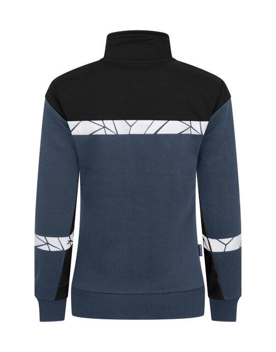 Pro-Job ProJob Progression 7105 Ladies FZ Sweat - Navy/Black