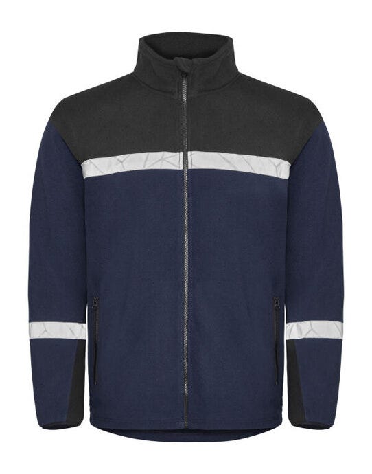 Pro-Job ProJob Progression 7300 Full Zip Fleece - Navy/Black