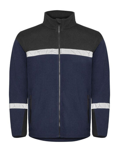 Pro-Job ProJob Progression 7300 Full Zip Fleece - Navy/Black