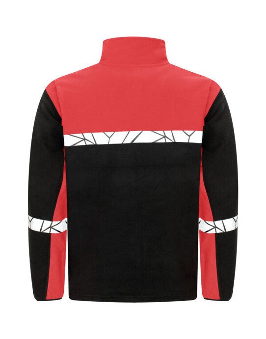 Pro-Job ProJob Progression 7300 Full Zip Fleece - Black/Red