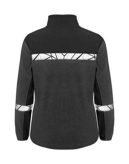 Pro-Job ProJob Progression 7301 Ladies FZ Fleece - Grey/Black