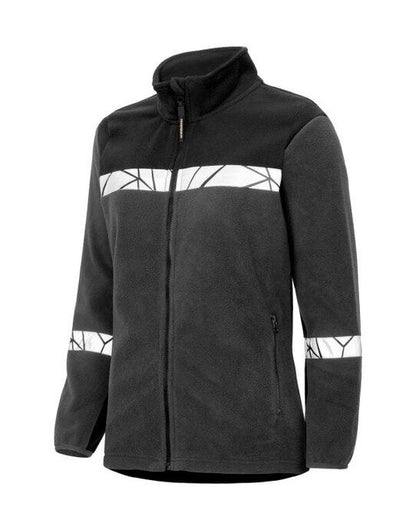 Pro-Job ProJob Progression 7301 Ladies FZ Fleece - Grey/Black