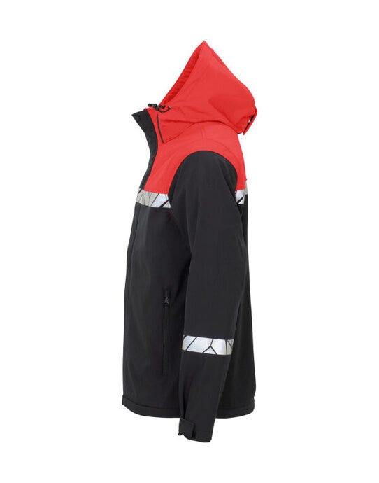 Pro-Job ProJob Progression 7400 Softshell Jkt - Black/Red