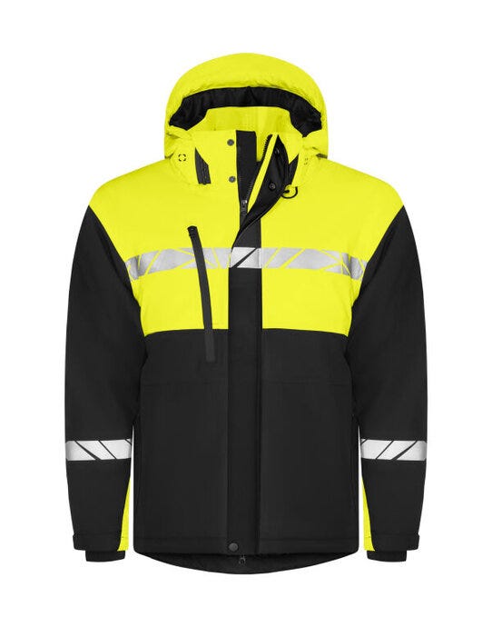 Pro-Job ProJob Progression 7413 Padded Softshell - Black/Yellow