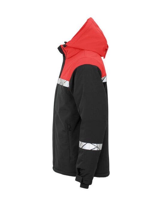 Pro-Job ProJob Progression 7413 Padded Softshell - Black/Red