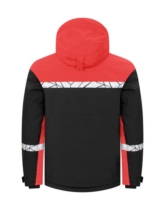 Pro-Job ProJob Progression 7413 Padded Softshell - Black/Red