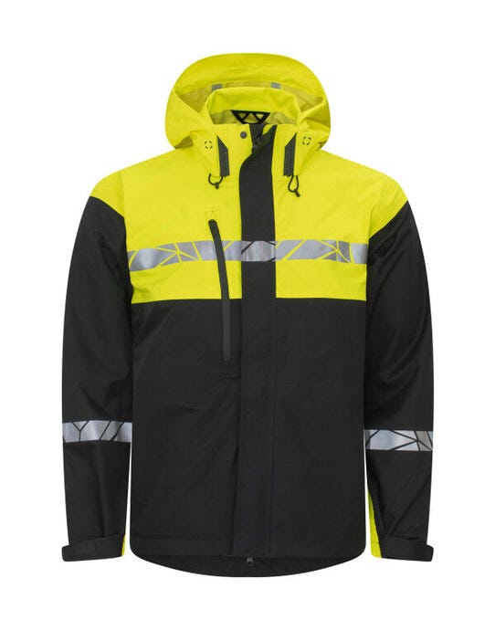 Pro-Job ProJob Progression 7414 Shell Jacket - Black/Yellow