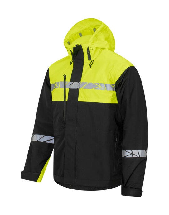 Pro-Job ProJob Progression 7414 Shell Jacket - Black/Yellow