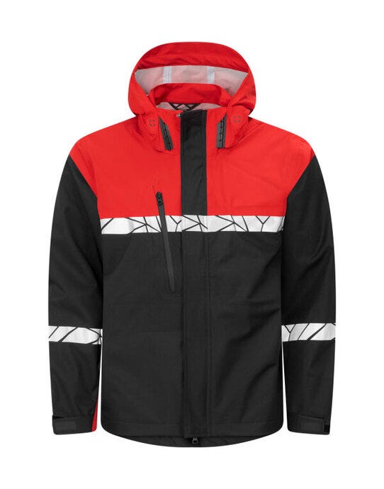 Pro-Job ProJob Progression 7414 Shell Jacket - Black/Red