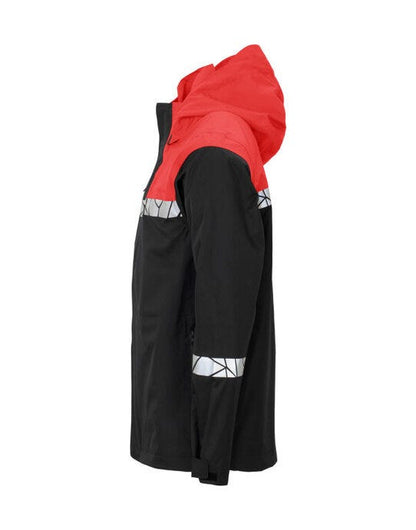 Pro-Job ProJob Progression 7414 Shell Jacket - Black/Red