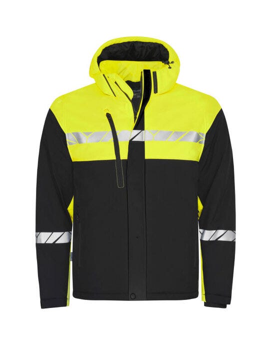 Pro-Job ProJob Progression 7415 Padded Jkt - Black/Yellow