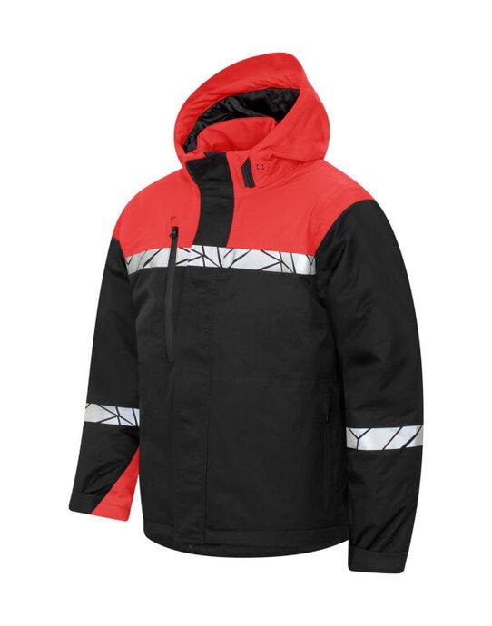 Pro-Job ProJob Progression 7415 Padded Jkt - Black/Red