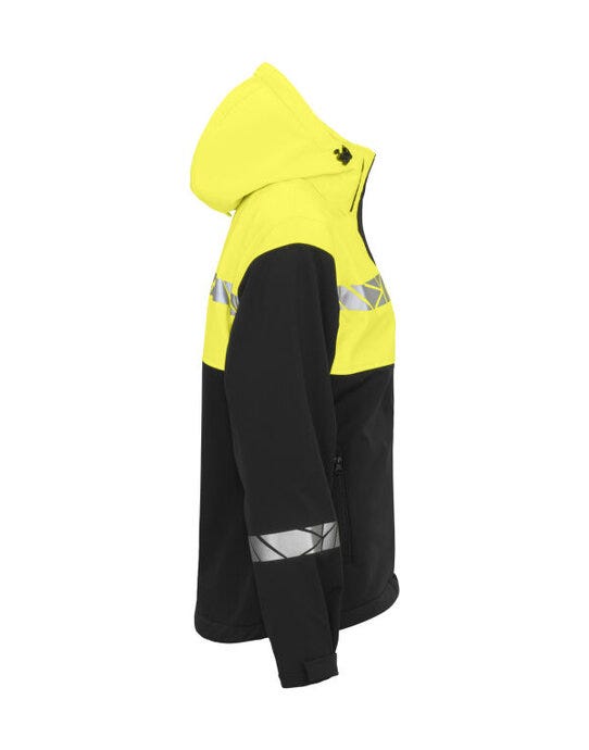 Pro-Job ProJob Progression 7417 Ladies Softshell - Black/Yellow