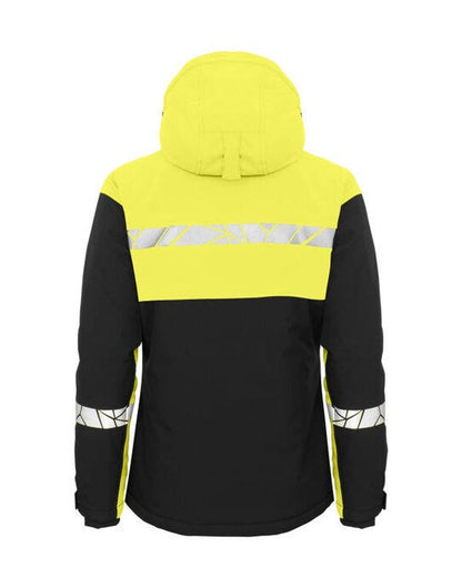 Pro-Job ProJob Progression 7417 Ladies Softshell - Black/Yellow