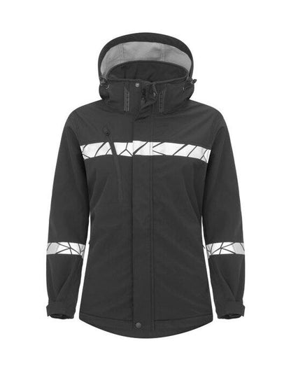 Pro-Job ProJob Progression 7417 Ladies Softshell - Black/Black