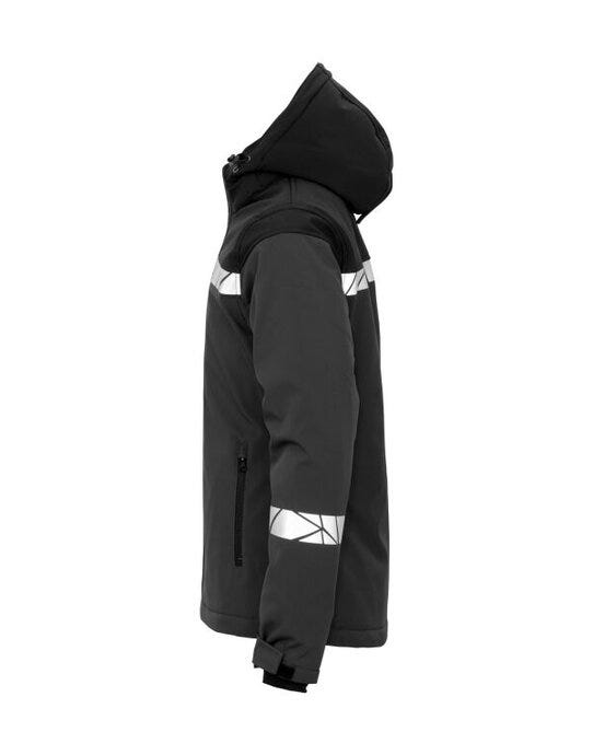 Pro-Job ProJob Progression 7418 Ladies Softshell - Grey/Black