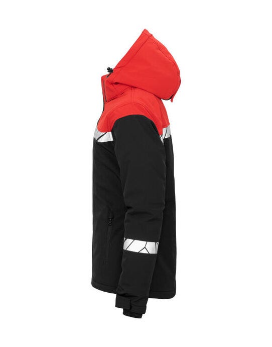 Pro-Job ProJob Progression 7418 Ladies Softshell - Black/Red