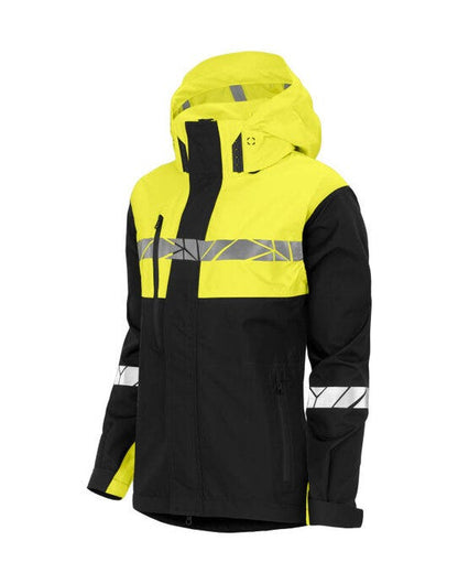 Pro-Job ProJob Progression 7419 Ladies Shell Jkt - Black/Yellow