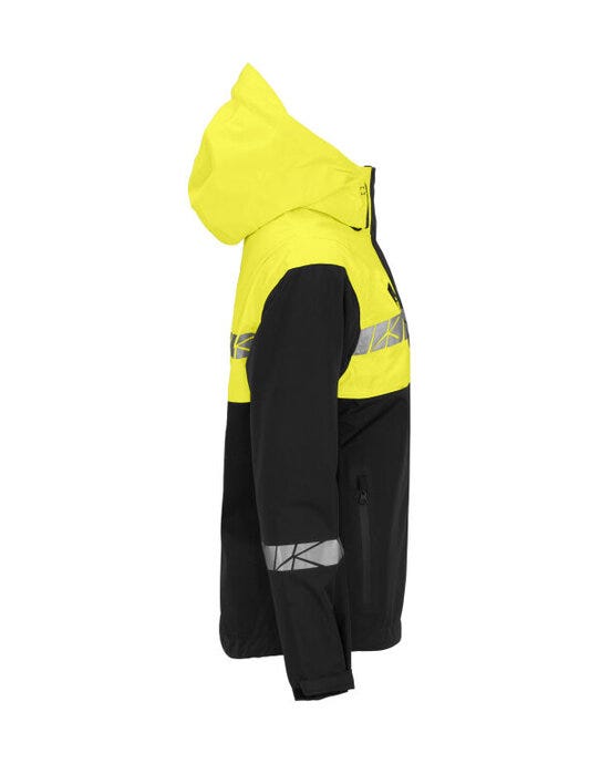 Pro-Job ProJob Progression 7419 Ladies Shell Jkt - Black/Yellow