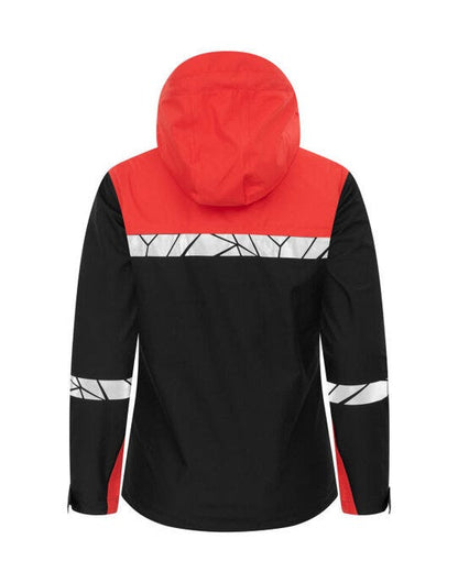 Pro-Job ProJob Progression 7419 Ladies Shell Jkt - Black/Red