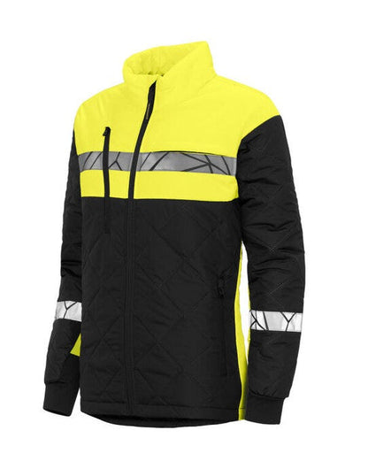 Pro-Job ProJob Progression 7421 Ladies LW Jacket - Black/Yellow