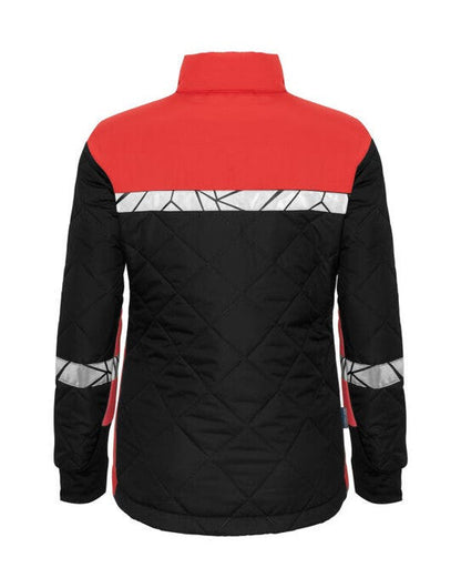 Pro-Job ProJob Progression 7421 Ladies LW Jacket - Black/Red