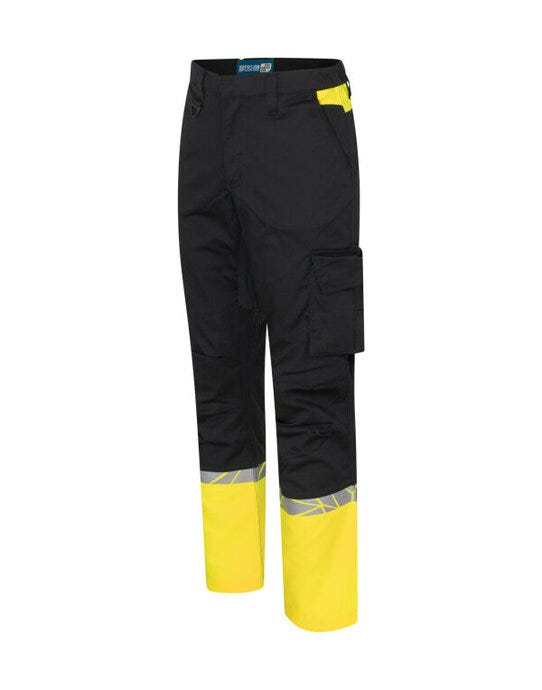 Pro-Job ProJob 7507 Service Pant - Black/Yellow