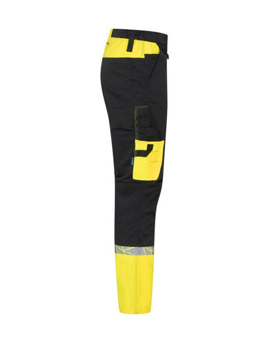 Pro-Job ProJob 7507 Service Pant - Black/Yellow