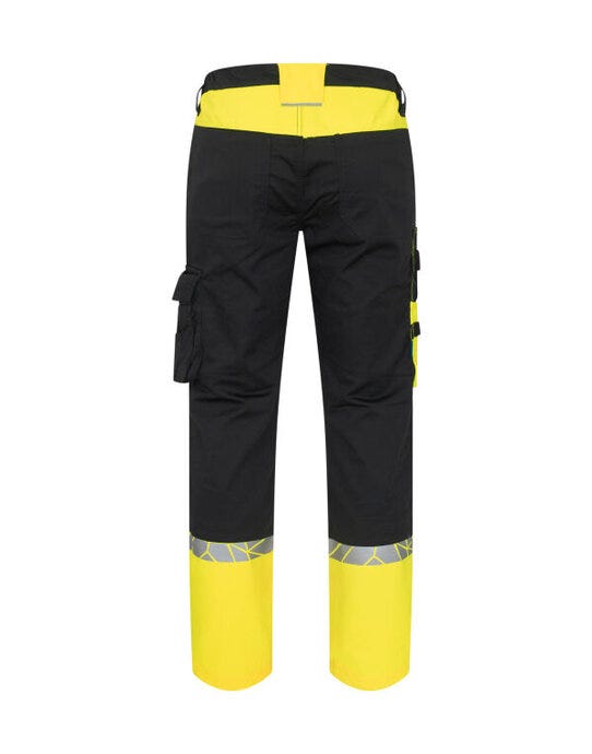 Pro-Job ProJob 7507 Service Pant - Black/Yellow