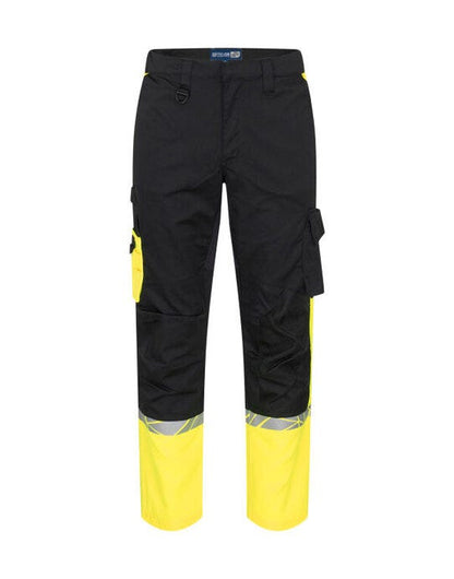 Pro-Job ProJob 7507 Service Pant - Black/Yellow