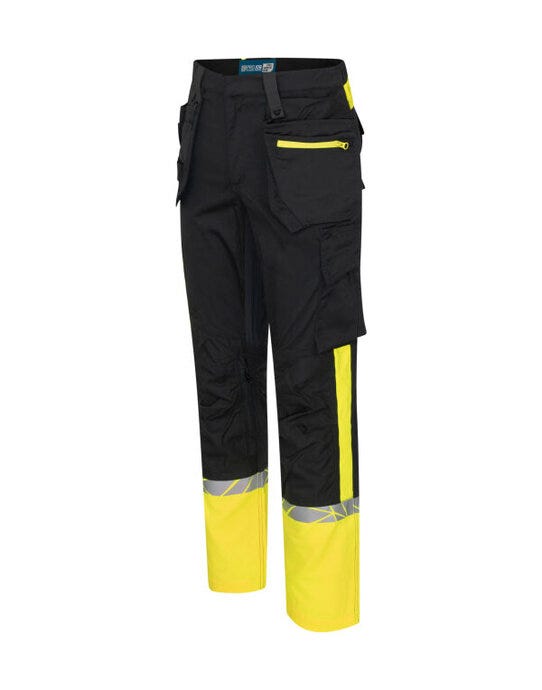 Pro-Job ProJob 7509 Workpant - Black/Yellow